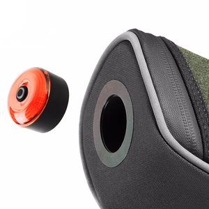 Rockbros C52-2 viegla sēdekļa soma ar 250 mAh apgaismojumu – krāsa: zaļa
