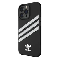 Adidas OR veidots apvalks PU iPhone 13 Pro / iPhone 13 - melns un balts