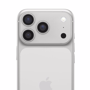 AR+AF Pilna metāla rūdīts stikls priekš IPHONE 17 PRO sudrabains