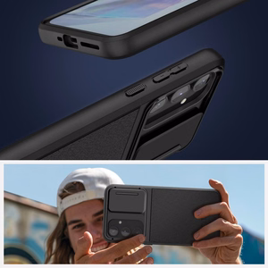 Tech-Protect Velar Cam+ Case for Samsung Galaxy A55 5G - Black