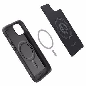 Spigen Core Armor Mag viedtālruņa apvalks ar MagSafe iPhone 15 Plus - matēts melns