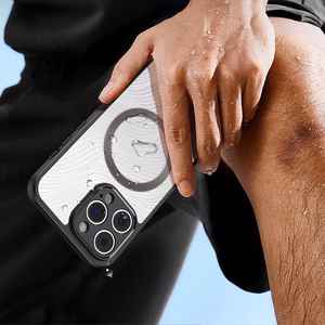 Bruņots apvalks iPhone 14 Pro saderīgs ar MagSafe Dux Ducis Aimo Mag - melns