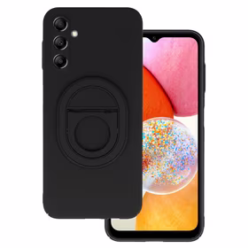 Tel Protect Magnētiskais Elipse viedtālruņa apvalks Samsung Galaxy A14 4G/5G melns