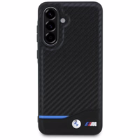 BMW M Carbon Viedtālruņa apvalks Samsung Galaxy A56 - Melns