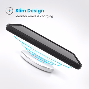 Speck Presidio2 Grip vāciņš ierīcei Samsung Galaxy S25+ / S24+, melns / slānekļa pelēks