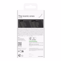 Puro Icon Mag silikona viedtālruņa apvalks ar MagSafe Samsung Galaxy S25+ - melns