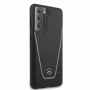 Mercedes Dynamic Line viedtālruņa apvalks Samsung Galaxy S21 - melns