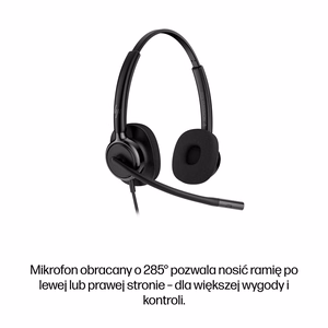 HP Poly Mission 425 USB vadu austiņas ar mikrofonu