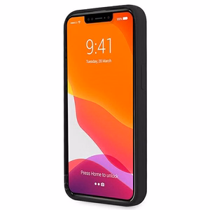 Mercedes Silikona Līnija Apvalks iPhone 13 mini - Melns