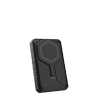 UAG Rugged 10K Išorinā Portatīvais lādētājs (f) ar stīvu? 10W bezvadu uzlāde, MagSafe saderīgs, kabelis iekļauts - melns