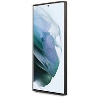 Karl Lagerfeld Silikona Choupette viedtālruņa apvalks Samsung Galaxy S24 Ultra - melns