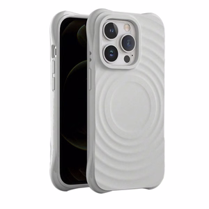 Viedtālruņa apvalks Circle Mag iPhone 11 - pelēks