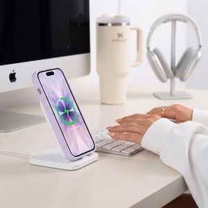 Tech-Protect BasicMag MagSafe maciņš modelim iPhone 17 – matēts ceriņkrāsas
