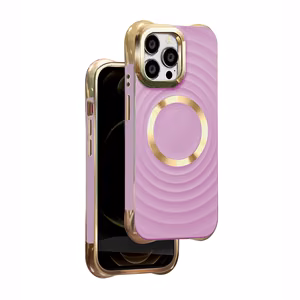 Circle Glam Magnētiskais viedtālruņa apvalks iPhone 14 Pro 6,1" violets