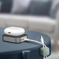 Uniq Pod pašlīmējošo kabeļu organizētāju komplekts, 8 gab., zaļš / miglas zaļš