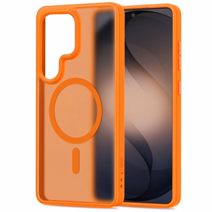 Tech-Protect Magmat MagSafe Maciņš for Samsung Galaxy S26 Ultra - oranžs Matēts