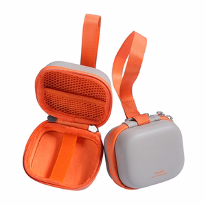 Telesin DisAdv EVA universāla mini transporta soma sporta kamerām (pelēks-oranžs)