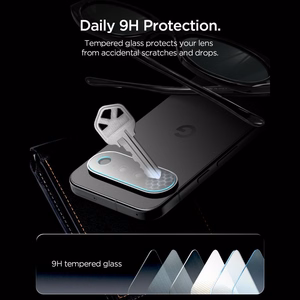 Spigen Optik Pro HD 2 rūdīta stikla kameru objektīvu aizsargu komplekts modelim Google Pixel 11