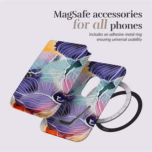 MIO Flowers Magsafe Case Compatible Card Holder