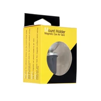 Magnētiskais auto gaisa restes turētājs sudrabains