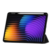 TechProtect SmartCase Pen planšetdatora apvalks Xiaomi Pad 7 / 7 Pro - melns