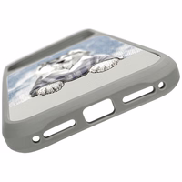 Nimmy Gentle Pets Series Dog MagSafe maciņš iPhone 17 Pro Max pelēks