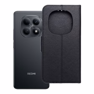 FANCY Book futrālis priekš XIAOMI Redmi Note 15 5G melns