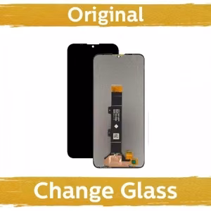 LCD displejs saderīgs ar Motorola E20 / XT2155 / melns (Atjaunots: Ķīna)