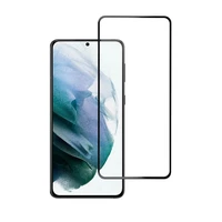 Aizsargstikls Blue Star - SAMSUNG Galaxy S21 pilna seja (pilna līme/saderīgs ar apvalku) - melns Aizsargstikls Blue Star