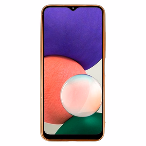 Viedtālruņa apvalks Samsung Galaxy A22 5G (dizains 4) (m) - gaiši rozā