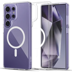 Tech-Protect FlexAir Hybrid Magnētiskais viedtālruņa apvalks Samsung Galaxy S25 Ultra - Caurspīdīgs