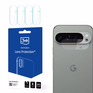 Hibrīd stikls kameras lēcas aizsargstikls 3mk Lens Protection Google Pixel 9