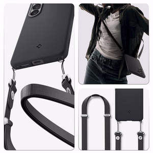 Spigen Nano Pop Mag MagSafe maciņš Samsung Galaxy S26 - melns