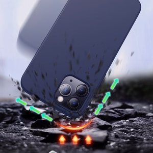 Joyroom Color Series apvalks iPhone 12 Pro Max melns (JR-BP800)