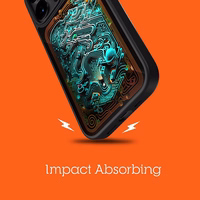 STM Reveal Warm MagSafe - maciņš iPhone 15 Pro (melns Realm)