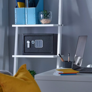 Yale YSV/200/DB2 – brīvi stāvošs seifs, 8,6 l, tērauda, melns