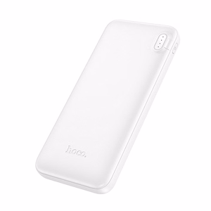 HOCO portatīvais lādētājs 10000 mAh 2A J128 balts