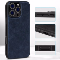 Maciņš X-Level "Earl III Collection" Apple iPhone 16 Pro Max zils