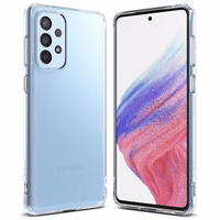 Ringke Fusion Matte TPU viedtālruņa apvalks ar daļēji caurspīdīgu gēla rāmi Samsung Galaxy A73