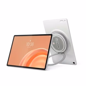 Lenovo Tab Plus Gen 2 ZAHT0121SE – planšetdators ar 12.1 collu IPS 2560 × 1600 ekrānu, MediaTek Dimensity 7400, 8 GB LPDDR5 RAM, 256 GB, Wi-Fi, Android 16, balts, iekļauts aizsargapvalks
