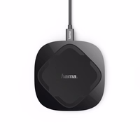 HAMA Indukcijas lādētājs TELEFONIEM "QI-UFC 10" MELNS