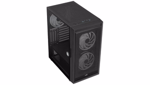 Aerocool PGS Graphite-G-BK-v2 FRGB datora korpuss