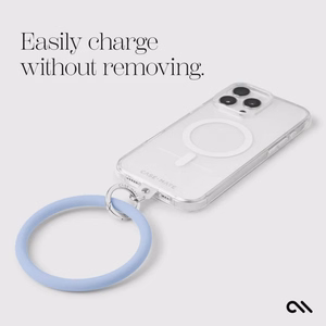 Case-Mate Phone Bangle wrist strap for smartphones, pale blue