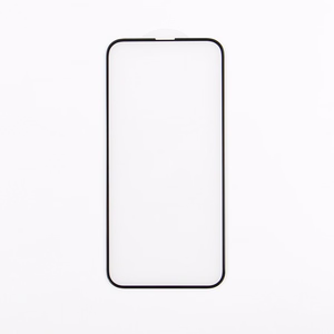 Rūdīts 5D stikls iPhone 15 Pro 6,1" melns rāmis