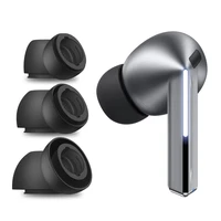 Tech-Protect ausu spilventiņi Samsung Galaxy Buds 3 Pro S / M / L izmēri - melni (3 gab.)