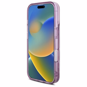 Hello Kitty Liquid Glitter 50. gadadienas ballītes viedtālruņa apvalks iPhone 16 - violets