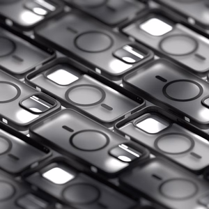 Etteri matētais magnētiskais viedtālruņa apvalks iPhone 14 6,1 - melns