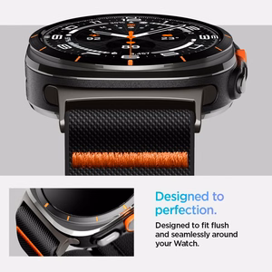 Siksniņa SPIGEN FIT LITE SAMSUNG GALAXY WATCH ULTRA (47 MM) melns