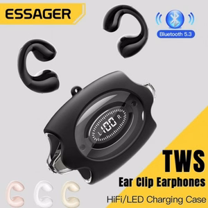 Bluetooth brīvroku ierīce Essager E88, melna (Bluetooth 5.3)