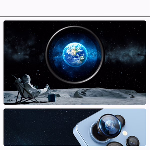 Spigen Optik Pro GLAS.TR EZ FIT 2-gab. Kameras vāks Samsung Galaxy S25 Ultra - melns
